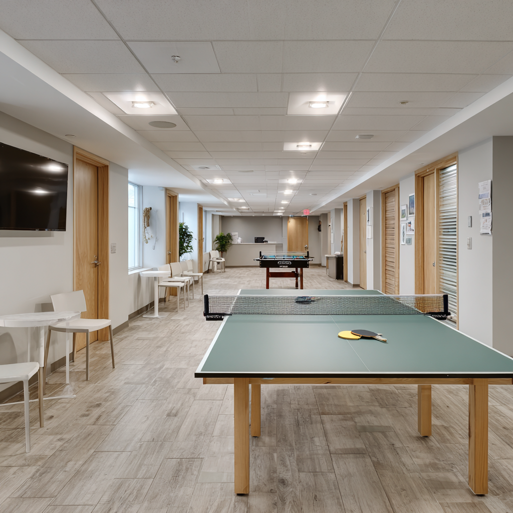 Family meeting area at RUY Helpline treatment facility in Memphis, Tennessee